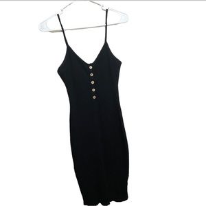 Better Be Black Bodycon Mini Dress